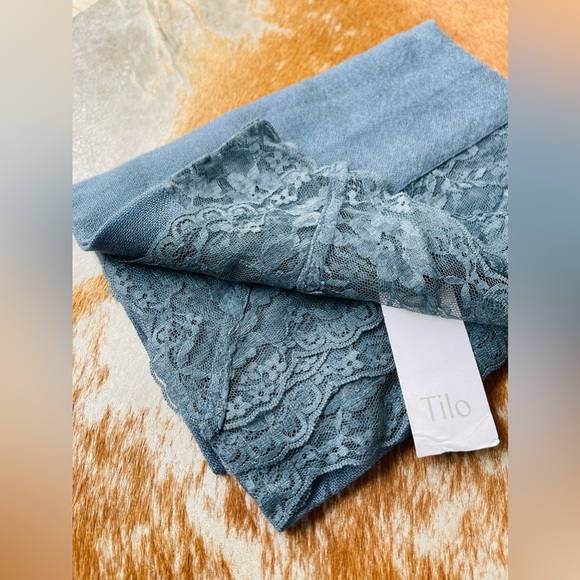 TILO Scarves for the Lace Lover 💙 NEW! Beautiful pieces day to night. - Picture 11 of 11
